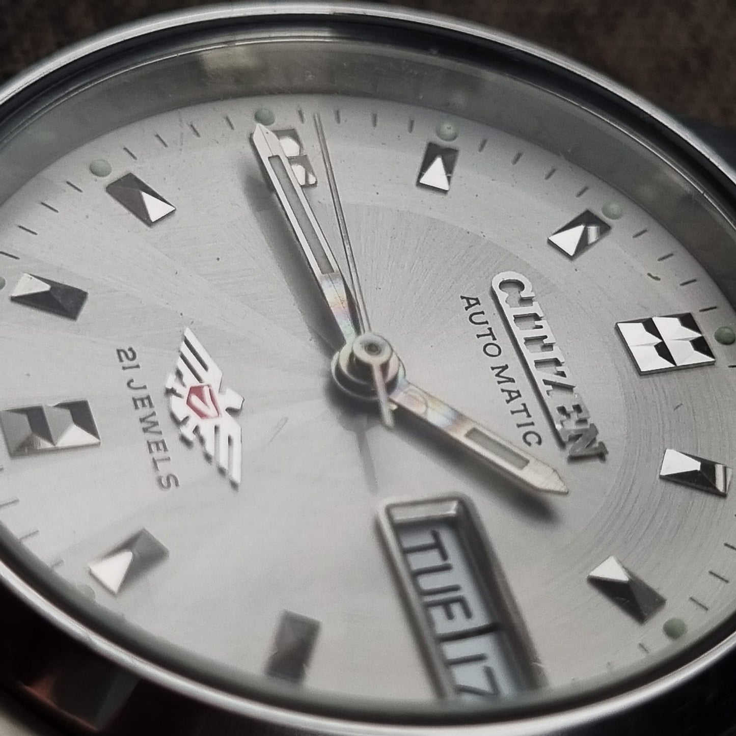 Citizen Eagle 7 4-R18002 Silver Sunburst