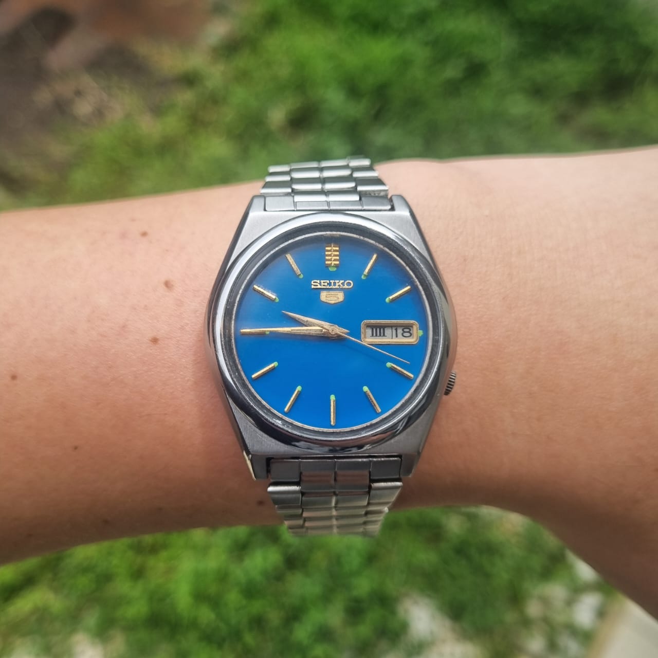Seiko 5 Automatic 7009-8760 Blue Dial