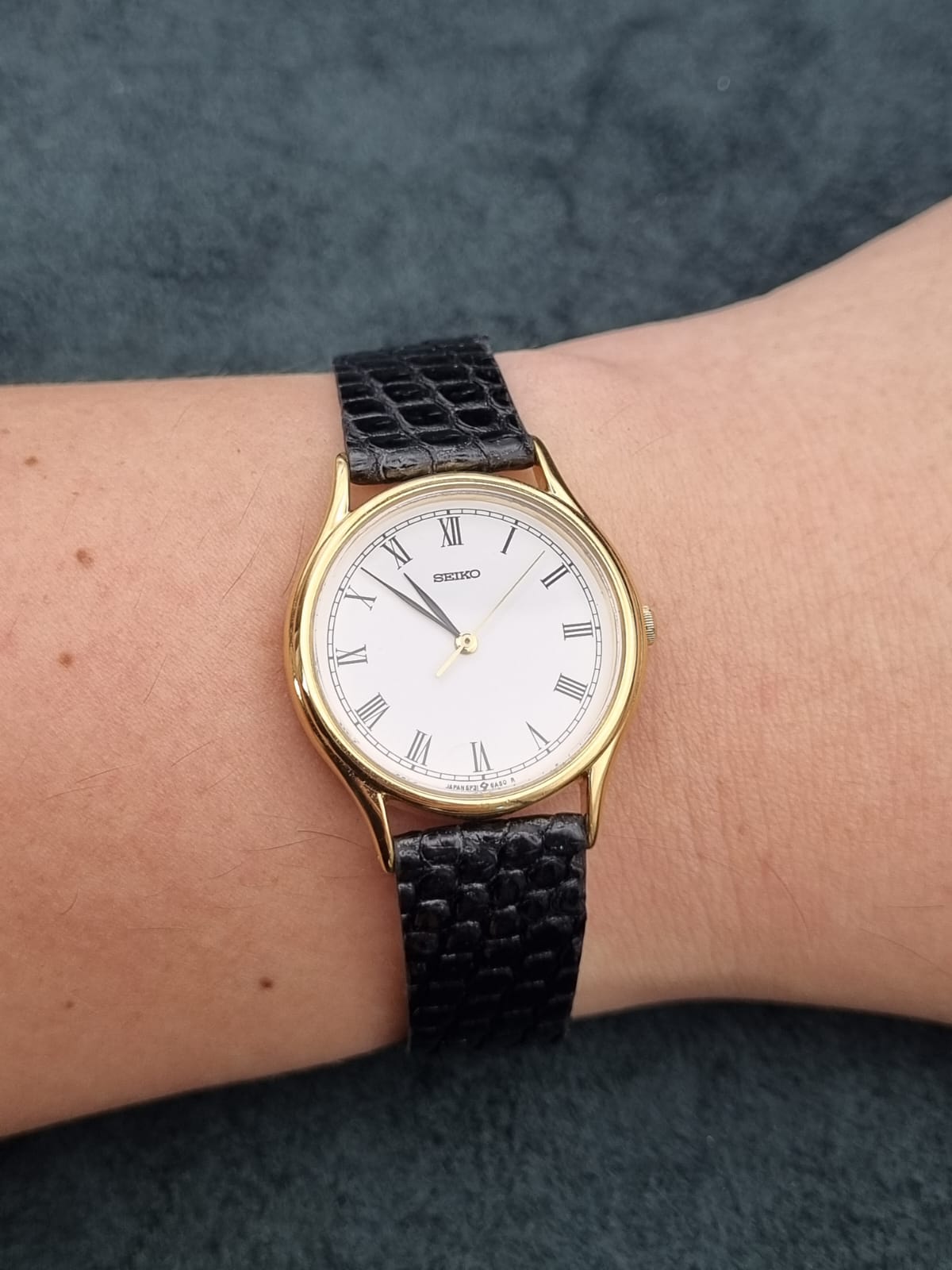 1984 Seiko Vintage Quartz 5P31-6A10 Roman Index