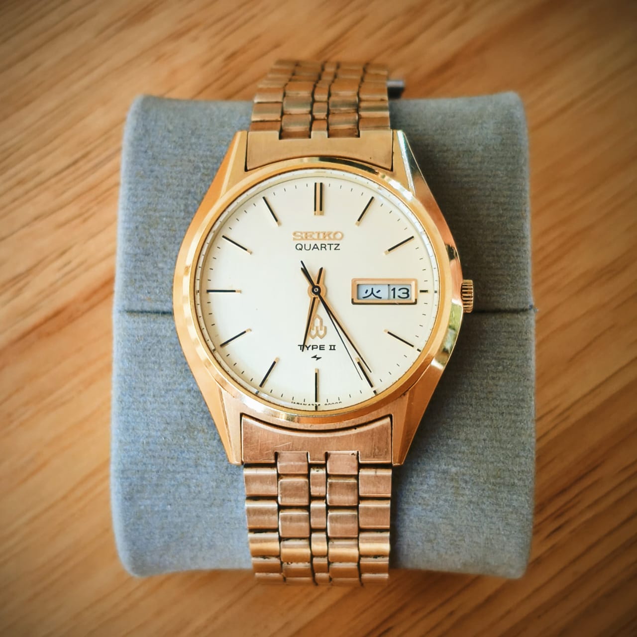 Seiko Quartz Type II JDM Gold Day Date