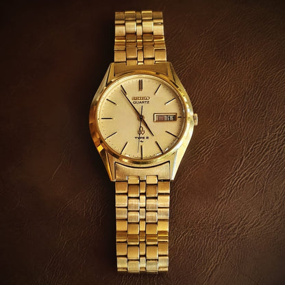 Seiko Type II Quartz 4336-8000 Gold Tone