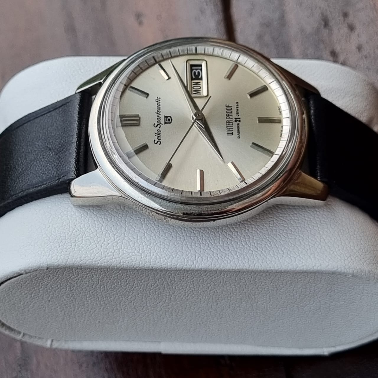 Seiko 5 Sportsmatic 6619-7980 Dialshock 21 Jewels