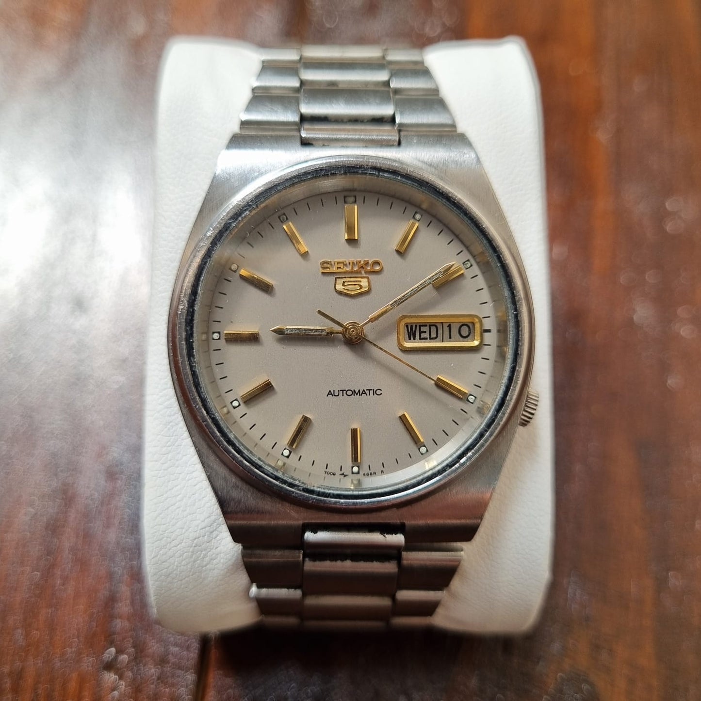Seiko 5 Automatic 7009-3130 Grey Dial