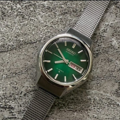 Seiko Automatic 2706-0250 Green Sunburst Dial