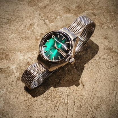 Seiko Automatic 2706-0250 Green Sunburst Dial