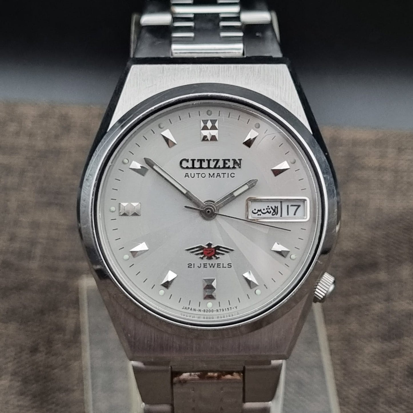 Citizen Eagle 7 4-R18002 Silver Sunburst