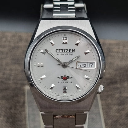 Citizen Eagle 7 4-R18002 Silver Sunburst