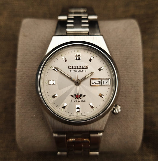 Citizen Eagle 7 4-R18002 Silver Sunburst