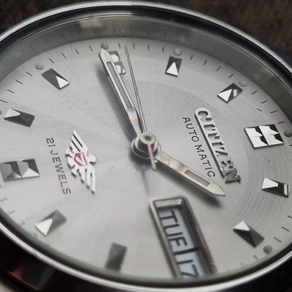 Citizen Eagle 7 4-R18002 Silver Sunburst