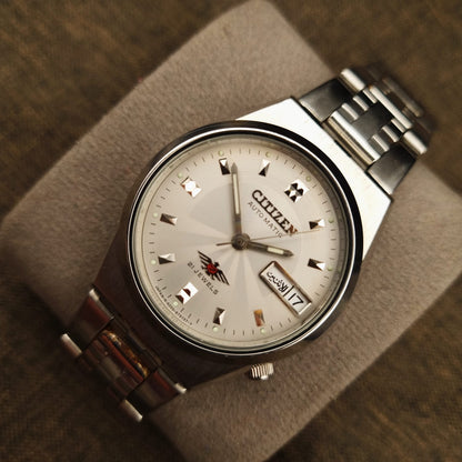 Citizen Eagle 7 4-R18002 Silver Sunburst