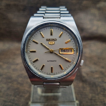 Seiko 5 Automatic 7009-3130 Grey Dial