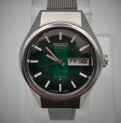 Seiko Automatic 2706-0250 Green Sunburst Dial