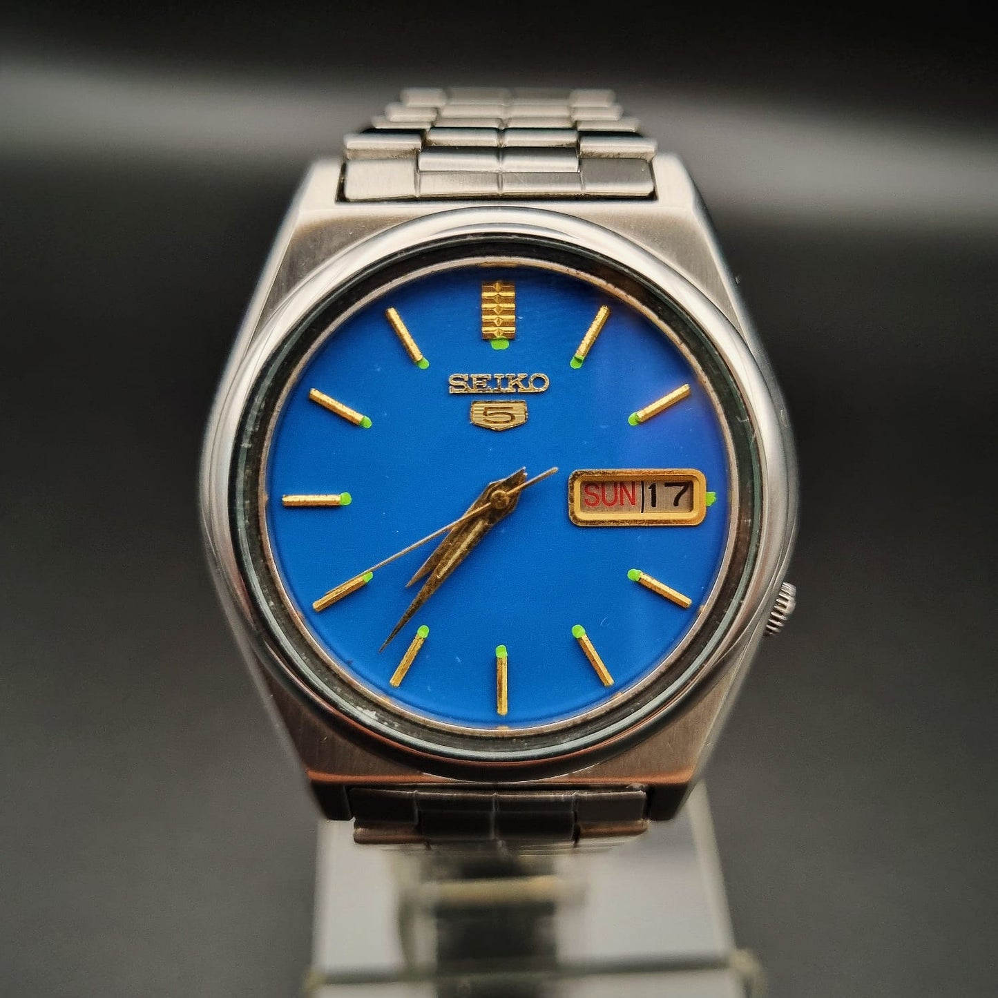 Seiko 5 Automatic 7009-8760 Blue Dial