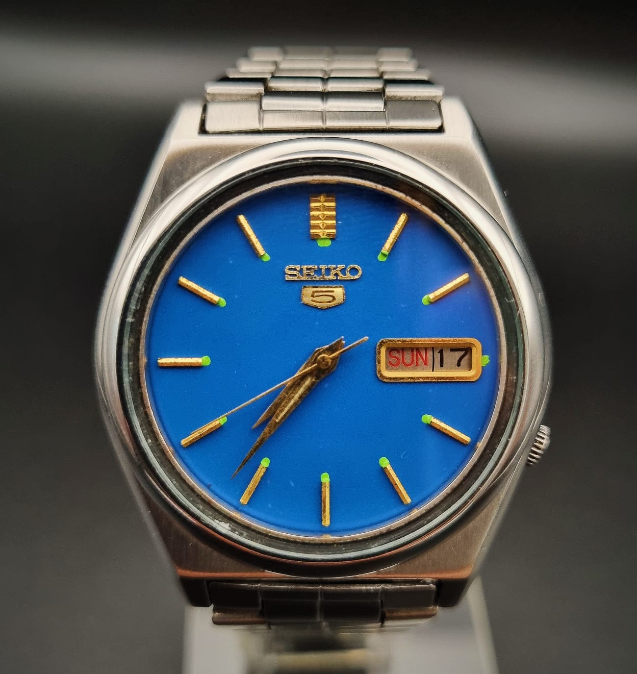 Seiko 5 Automatic 7009-8760 Blue Dial