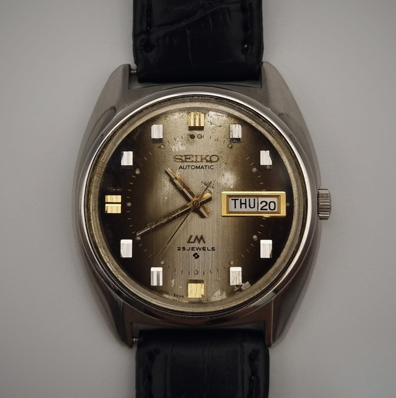 Seiko Lord Matic LM 5606-7230 Gradiant Brown Dial