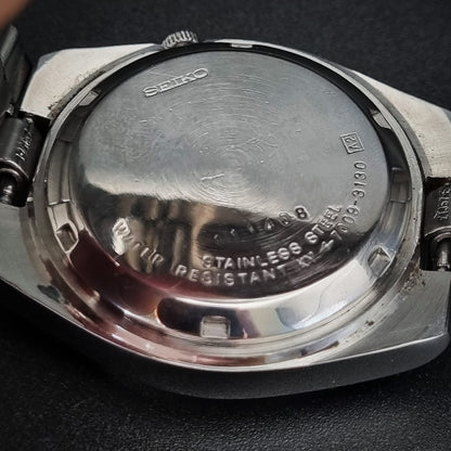 Seiko 5 Automatic 7009-3130 White Dial