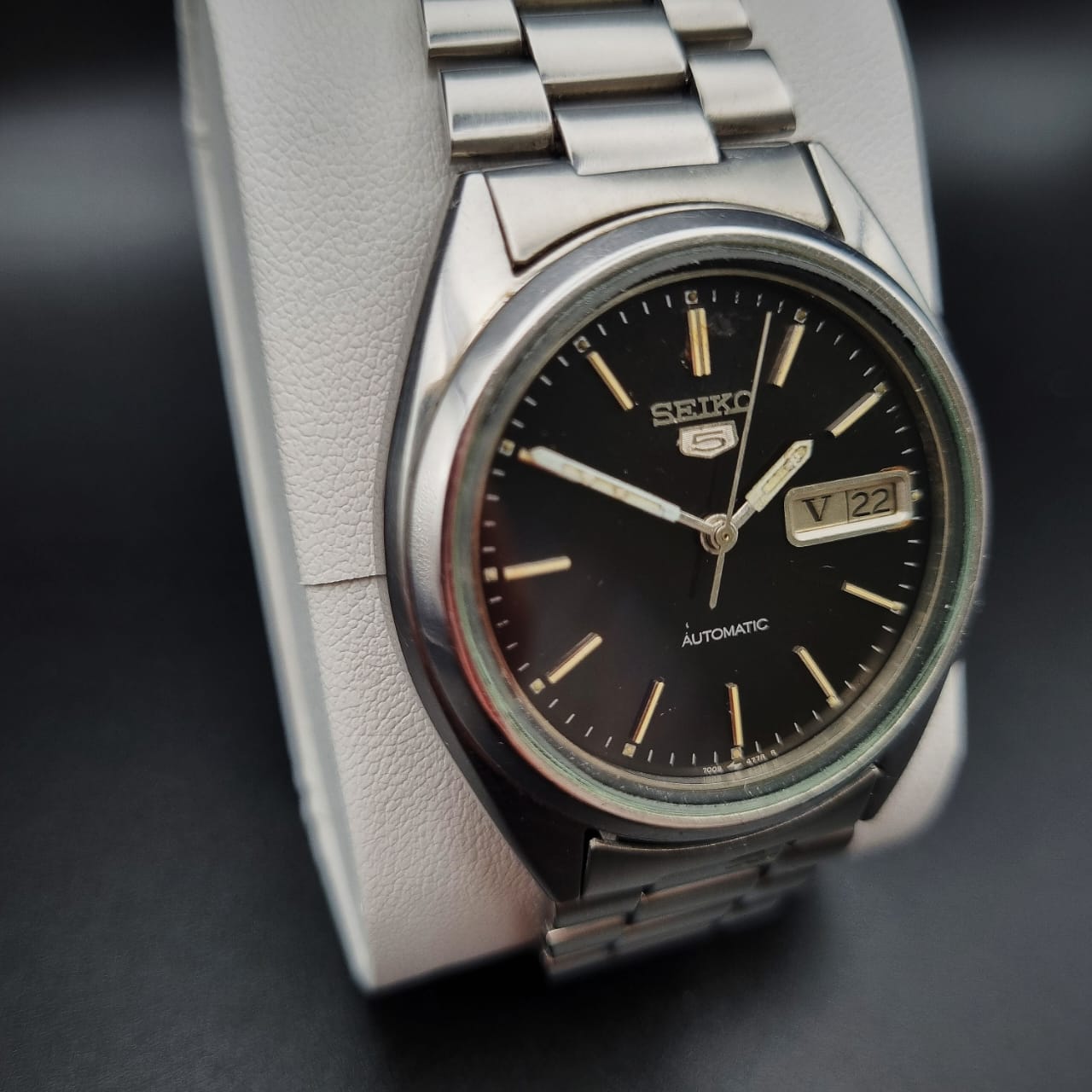 Seiko 5 Automatic 7009-3040 Black Dial