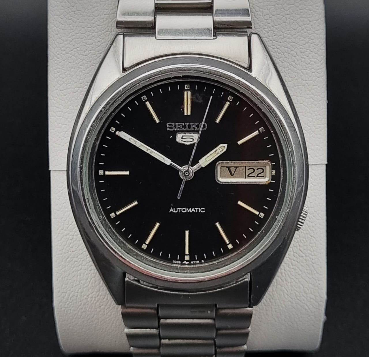 Seiko 5 Automatic 7009-3040 Black Dial
