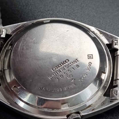 Seiko 5 Automatic 7009-3040 Black Dial