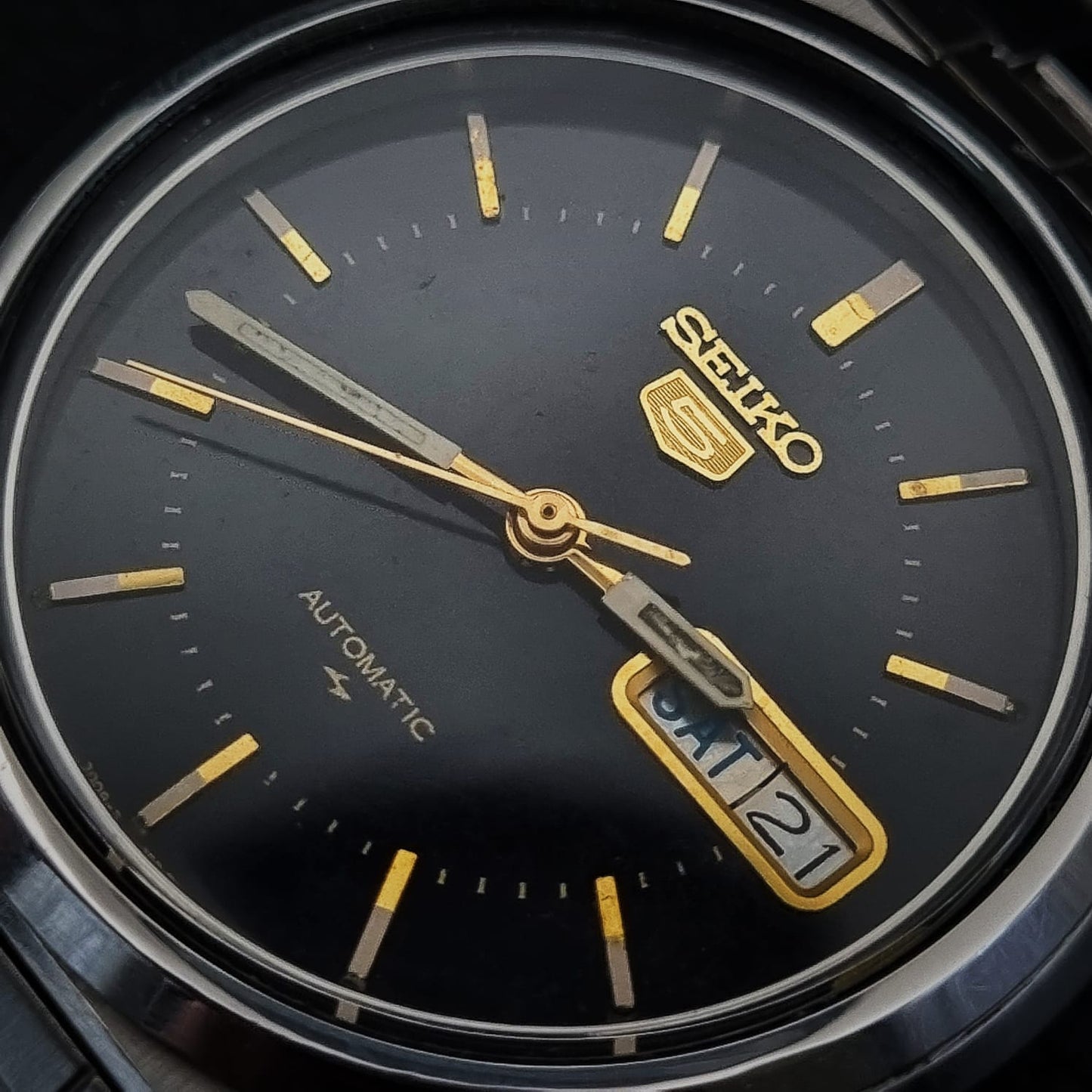 Seiko 5 Automatic 7009-876A Black Dial