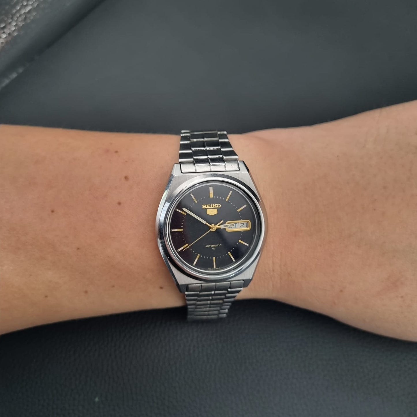 Seiko 5 Automatic 7009-876A Black Dial