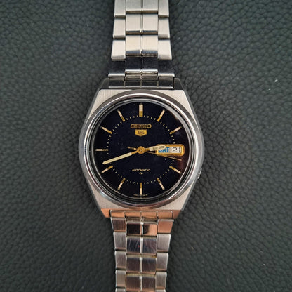 Seiko 5 Automatic 7009-876A Black Dial