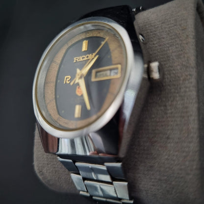 Ricoh Vintage Ricoh Crystal 21 Jewels Automatic Aging Dial