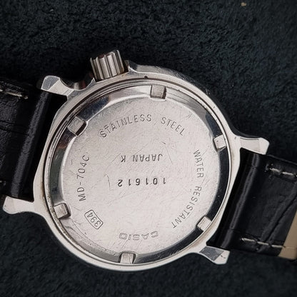 Casio Divers Quartz MD-704C White Lume Dial