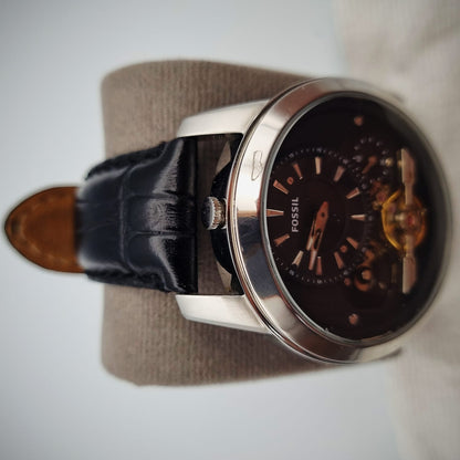 Fossil Twist Hybrid Automatic ME1113 Black Stainless Steel