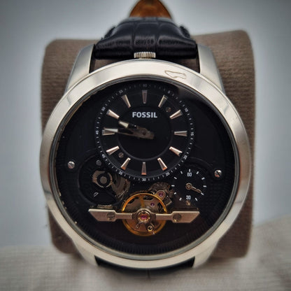 Fossil Twist Hybrid Automatic ME1113 Black Stainless Steel