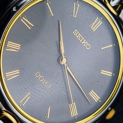 Seiko Dolce 5E31-6E50 Dark Grey Two Tone