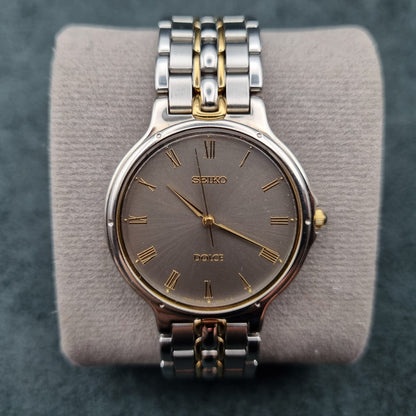 Seiko Dolce 5E31-6E50 Dark Grey Two Tone