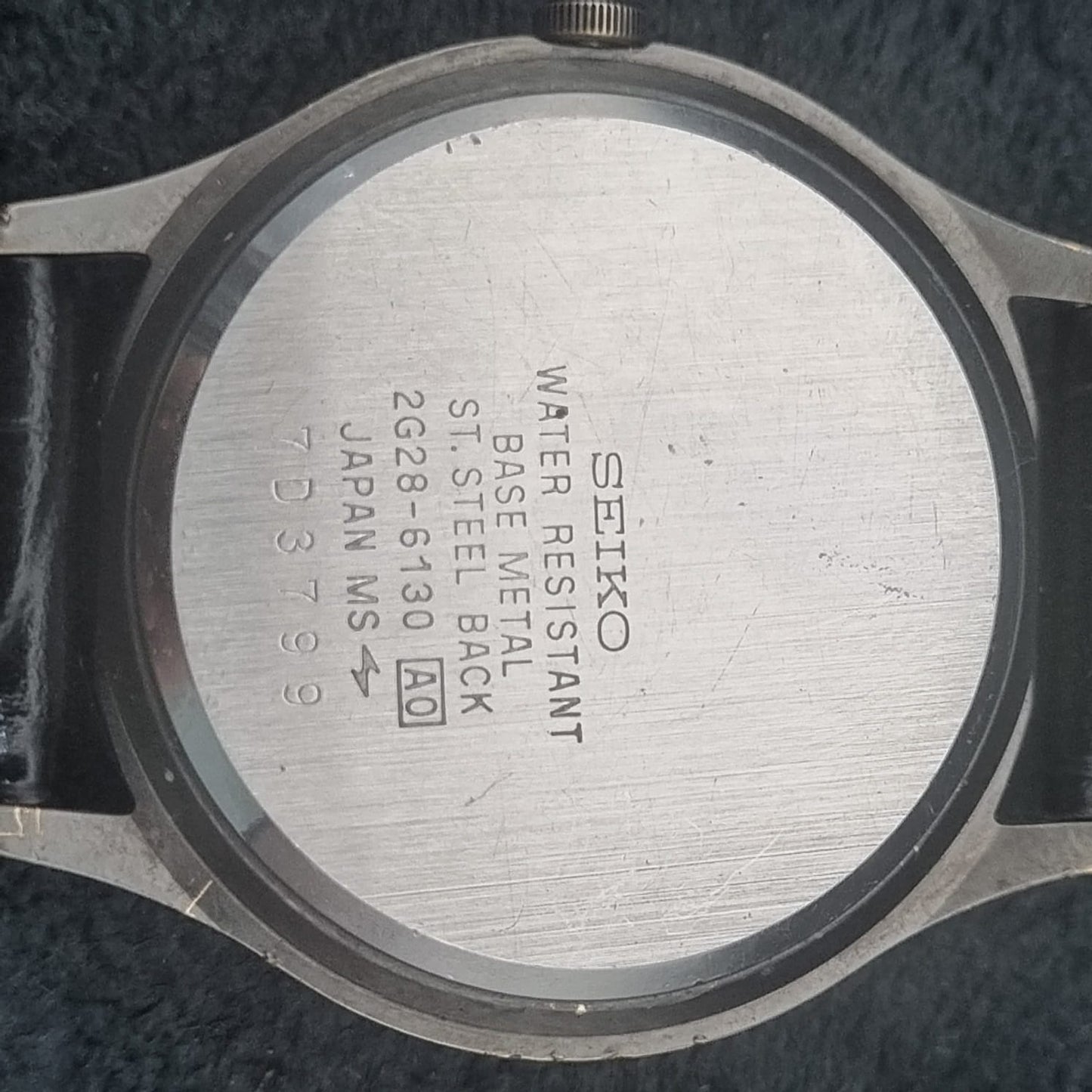 Seiko Avenue Sub Dial Vintage Quartz 2G28-6130 White Dial