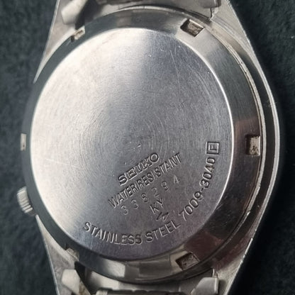 Seiko 5 Automatic 7009-3040 Black Dial