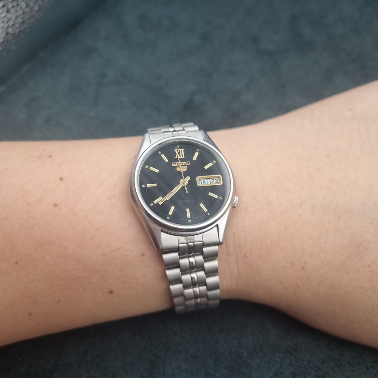 Seiko 5 Automatic 7009-3040 Black Dial