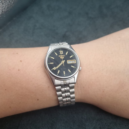 Seiko 5 Automatic 7009-3040 Black Dial