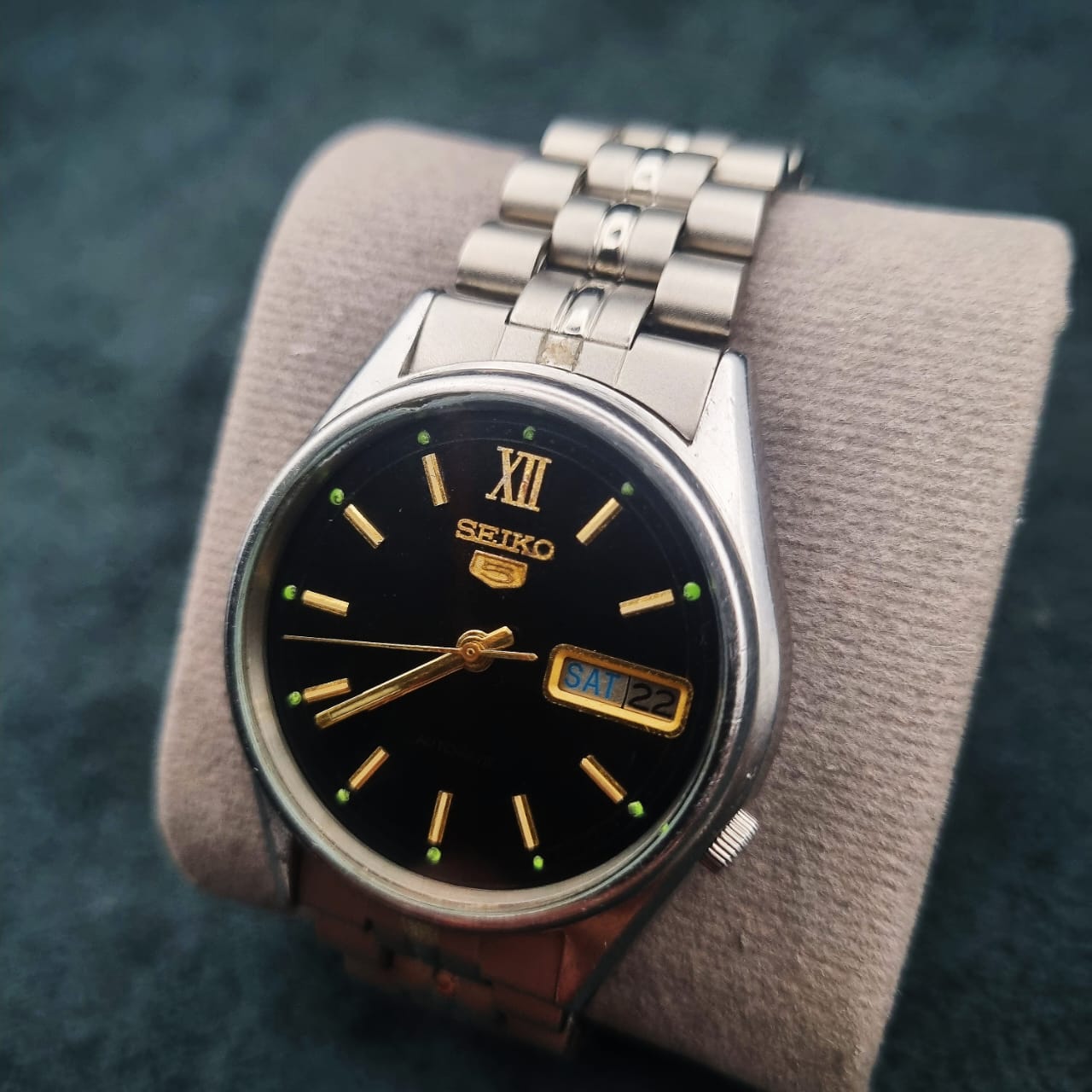 Seiko 5 Automatic 7009-3040 Black Dial