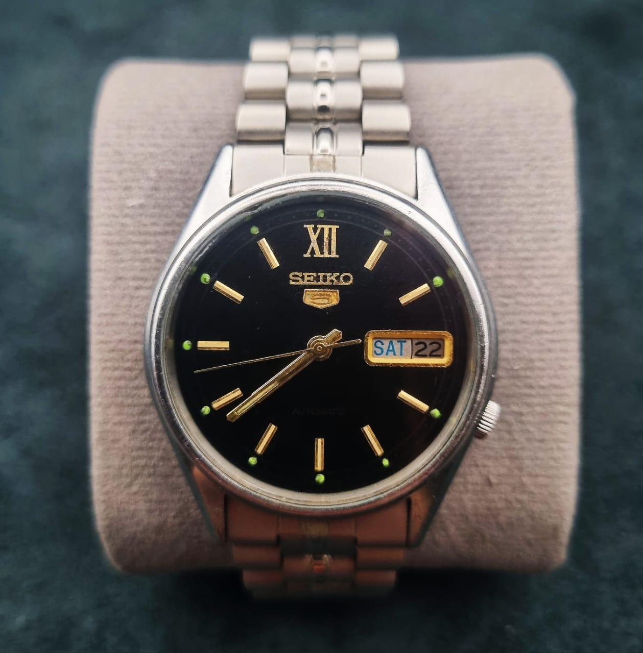 Seiko 5 Automatic 7009-3040 Black Dial