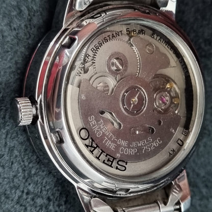Seiko 5 Automatic 7S26-04F0 Silver Sunburst