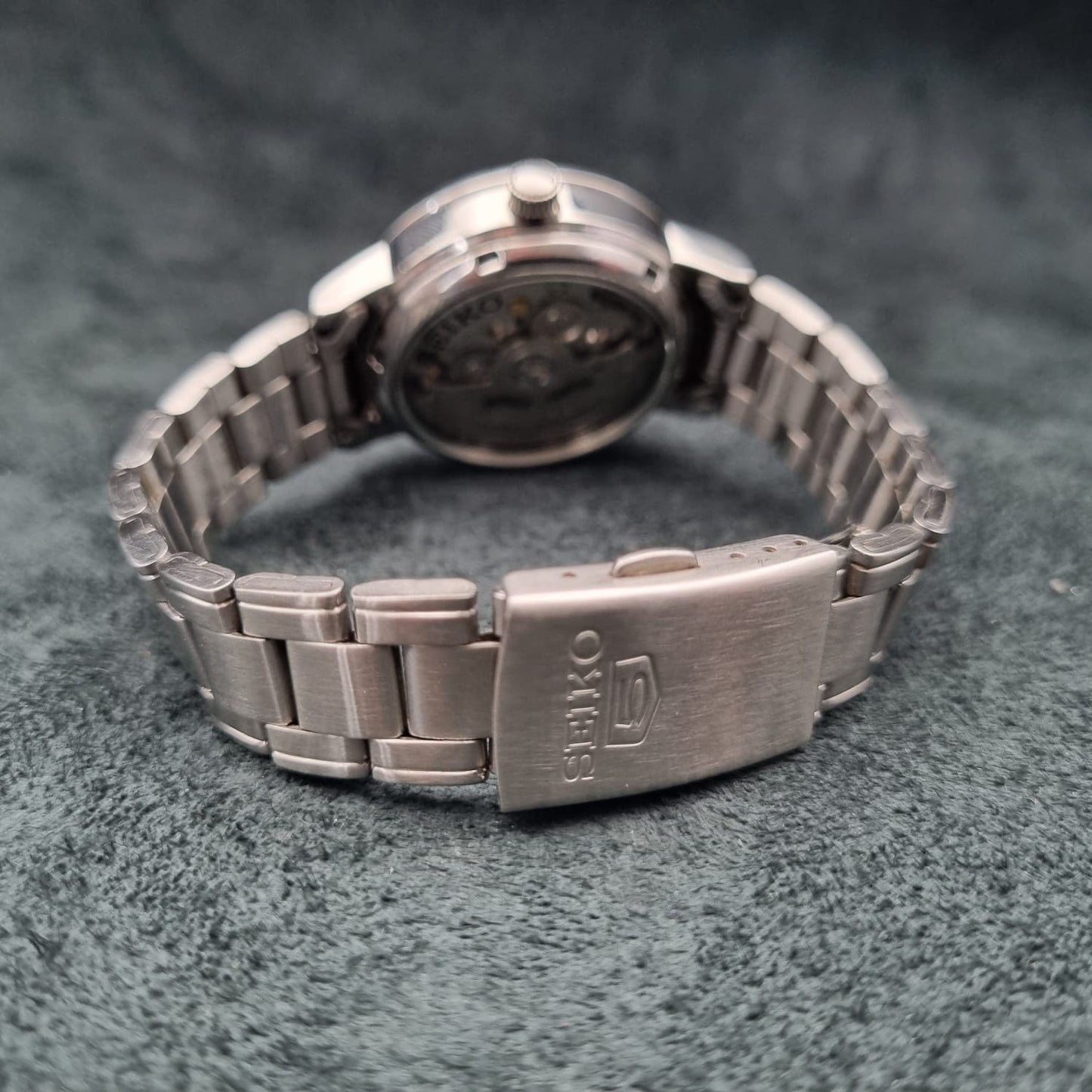 Seiko 5 Automatic 7S26-04F0 Silver Sunburst