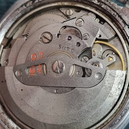 Seiko 5 Automatic 6119-7460 Vintage Deep Blue Sunburst