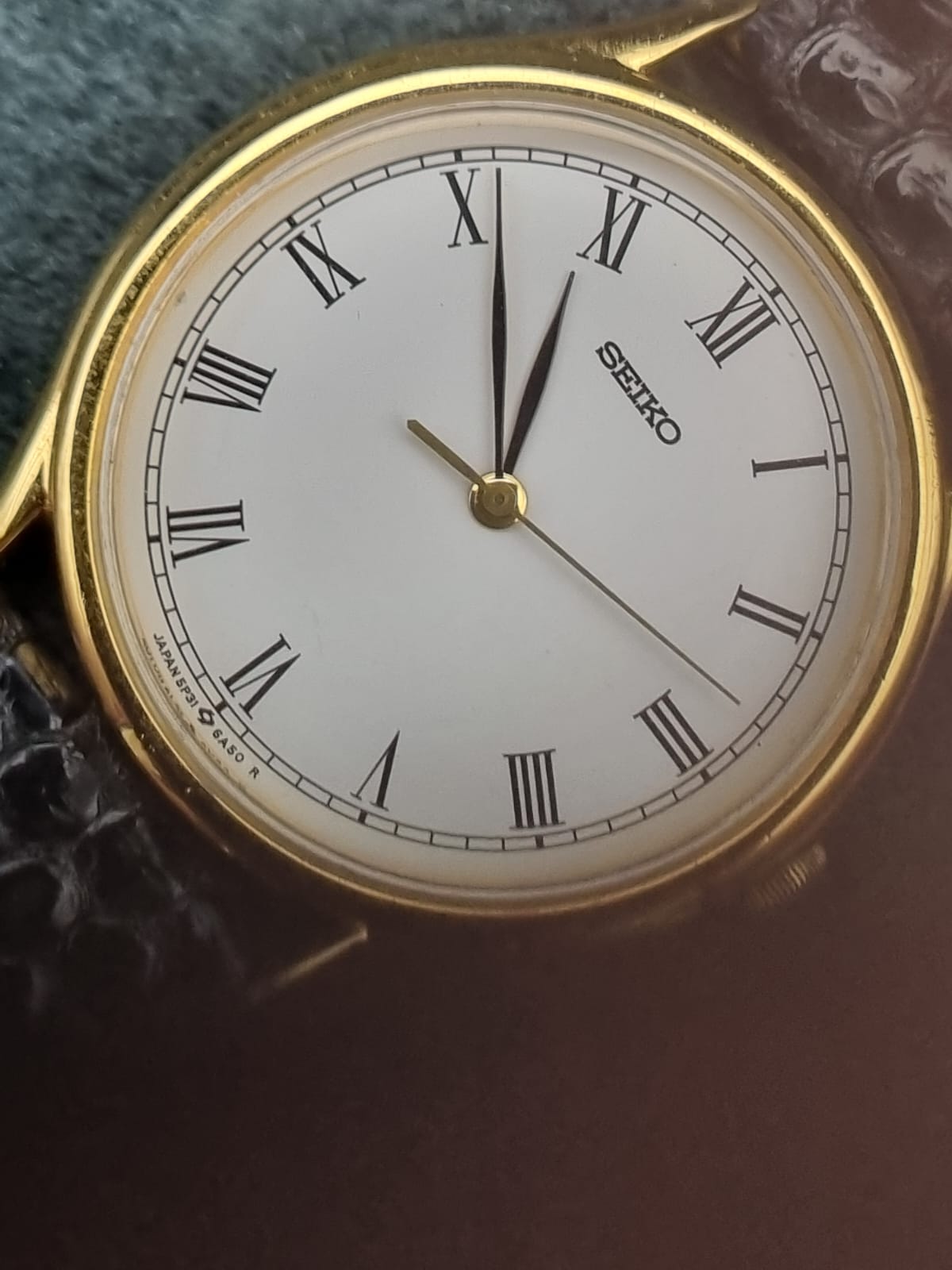 1984 Seiko Vintage Quartz 5P31-6A10 Roman Index