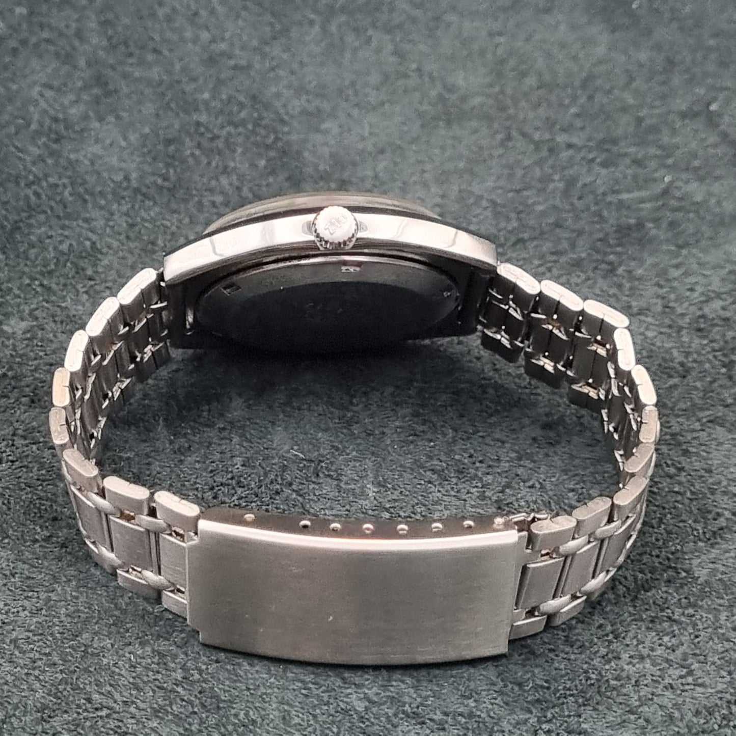 Citizen Automatic Triple Star 71-6073 Sand Textured Grey Dial