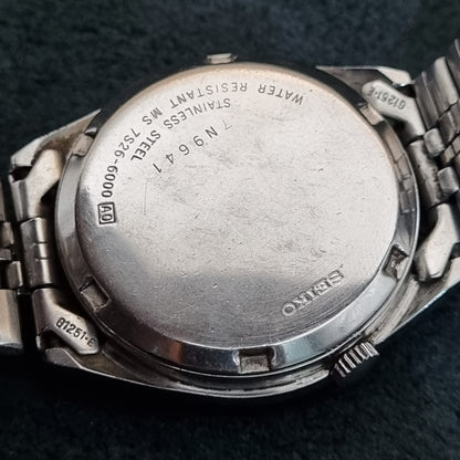 Seiko 5 Automatic 7S26-6000 Dark Blue Sunburst Dial