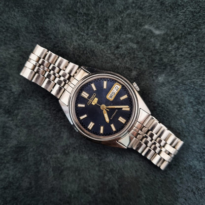 Seiko 5 Automatic 7S26-6000 Dark Blue Sunburst Dial