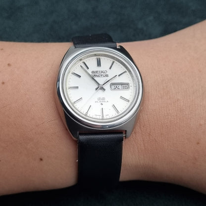 Seiko 5 Actus SS Automatic 6106-7520 Silver Sunburst