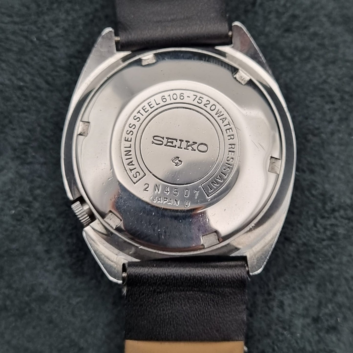 Seiko 5 Actus SS Automatic 6106-7520 Silver Sunburst