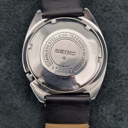 Seiko 5 Actus SS Automatic 6106-7520 Silver Sunburst