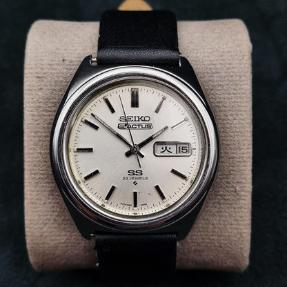 Seiko 5 Actus SS Automatic 6106-7520 Silver Sunburst