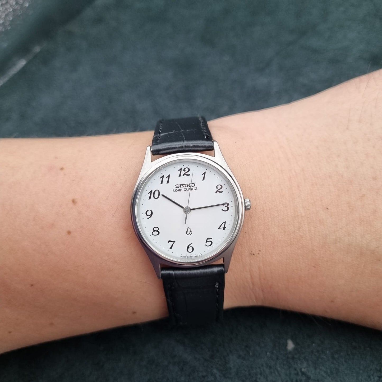 1979 Seiko Lord Quartz 8241-7000 Numeric Index Dial